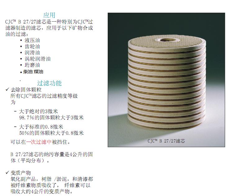 丹麥西西延森CJC過濾器